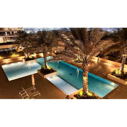 1-Bed Loft with Pool View