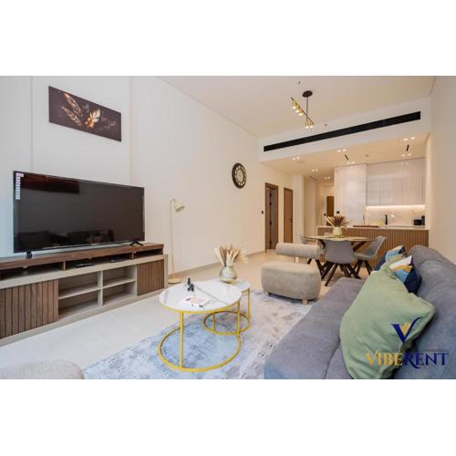 1-BR Binghatti Rooftop Pool, Gym