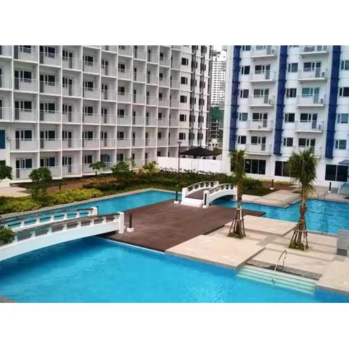 1 BR Makati Condo WIFI Netflix Pool Balcony