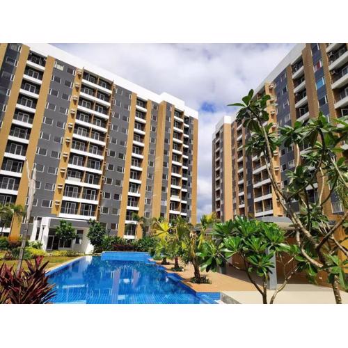 1 BR Taytay Condo WIFI Cignal Netflix Pool Patio