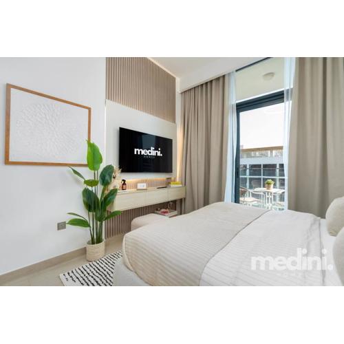 12min from Burj Khalifa - Studio - Azizi Riviera