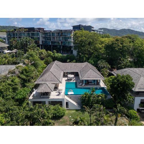 山海の夢 1600平豪华私人泳池别墅 15m超大泳池 步行海边 免费早餐 佣人