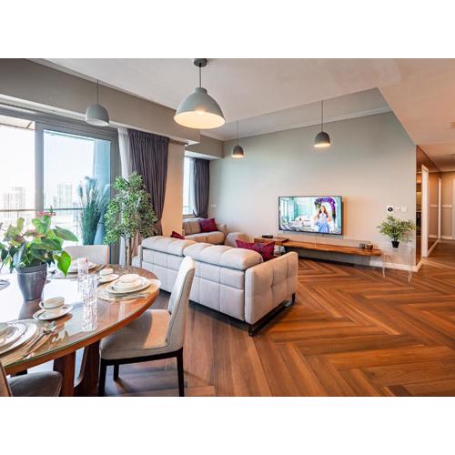 160M2 Modern 2-bedrooms apartment with fantastic views