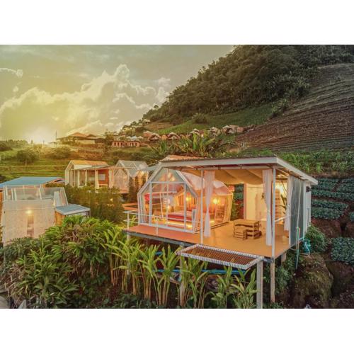 เต็นท์ดูดาว1 แอร์ ม่อนแจ่ม วิวดอยหลวงเชียงดาว