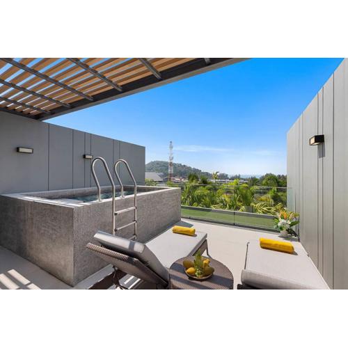 1BDR apartment with private terrace with jacuzzi and sea view by My Home Phuket