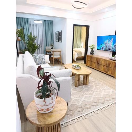 1Bed apt with rooftop pool gym and scenic views in Westlands