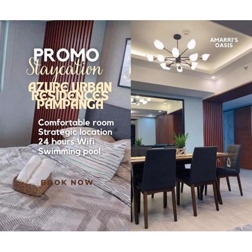 1BEDROOM Unit at Azure north With Netflix up to 6PAX