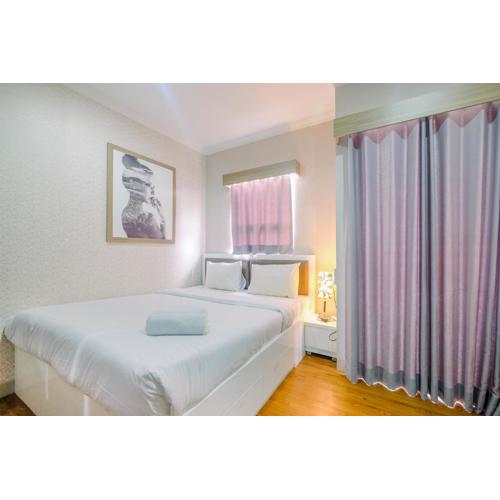 1BR Apartment Atlanta Residences next to RS Bunda Margonda By Travelio