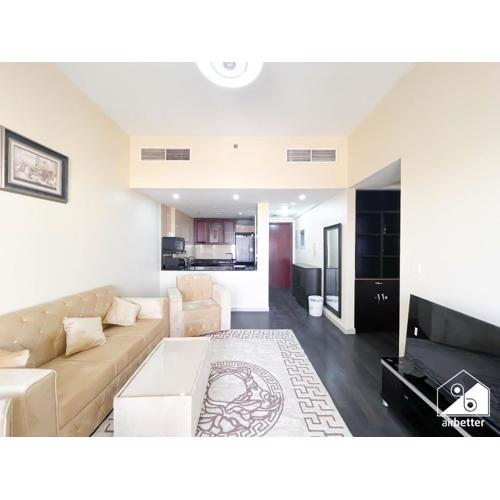 1BR Apartment in RAK with Lagoon View Balcony