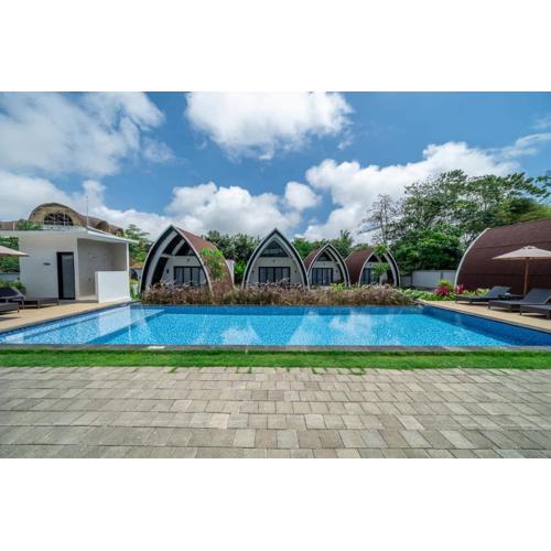 1BR Bungalow with Kitchen & Pool in Uluwatu - B4