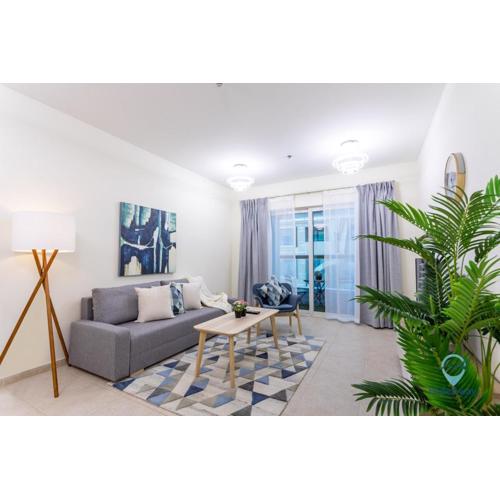 1BR Charming Modern 5Min to Beach Dubai Marina