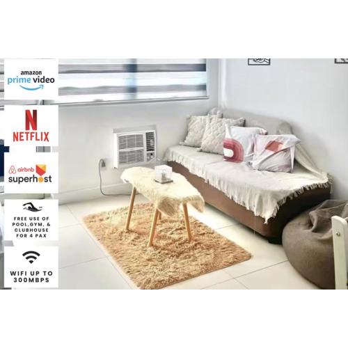 1BR Condo Unit in Quezon City with PS4 and FREE Pool Access