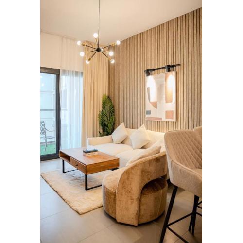 1BR Mamsha Nest with balcony by BlueCloud Holidays