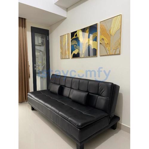 1BR Pollux Habibie B1207 City and Sea View