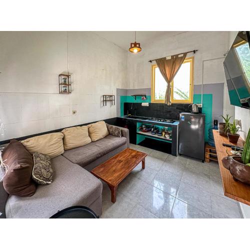 1BR Studio with Shared Pool, Gym and private Kitchen in Canggu