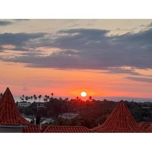 1BR Suite at Villa Costa Verde near Playa Cofresi, Puerto Plata, with a pool, balcony and a rooftop terrace