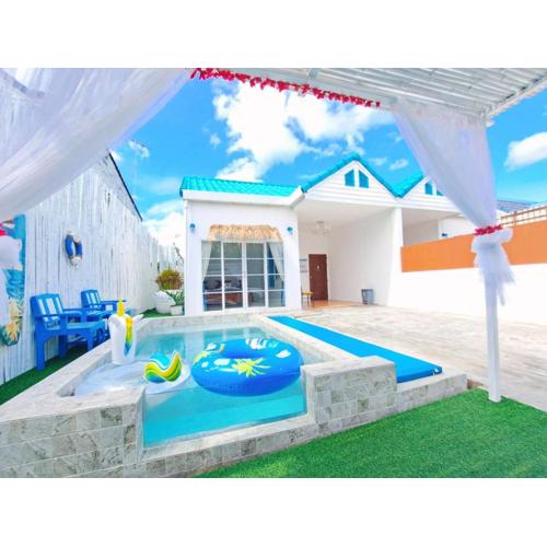 พูลวิลล่าบางแสน 2ห้องนอน 1ห้องน้ำ