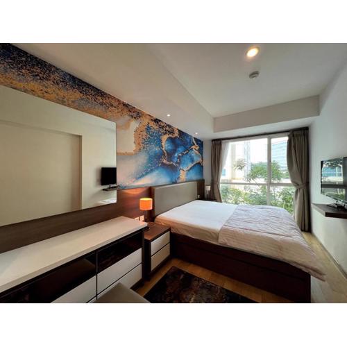 2 Bed Casa Grande Mall Kota Kasablanka View Swimming Pool By Travelibu