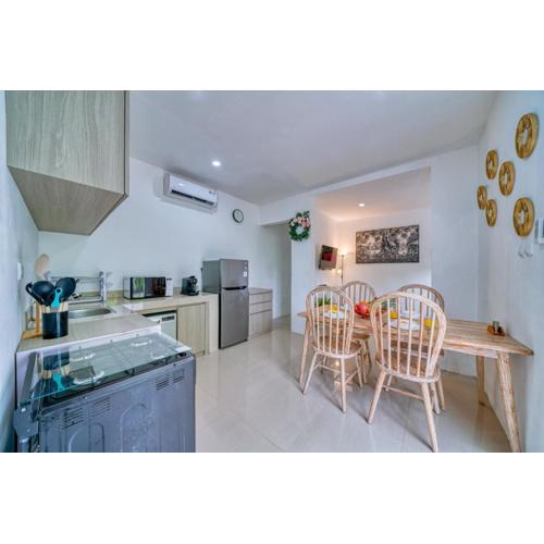 2 Bed family friendly Apartment with Bathtub