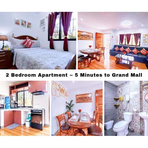 2 Bedroom Apartment ~ 5 Minutes to Grand Mall