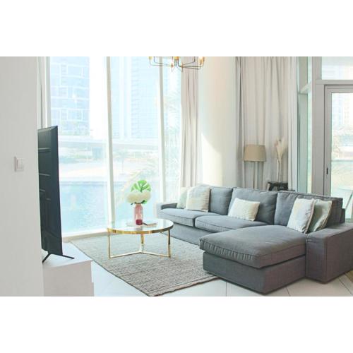 2 Bedroom Apartment with Spacious Private Garden in Dubai Marina