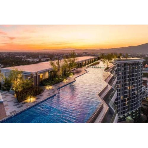 2 Bedroom Astra Sky River Condo near Night Bazaar