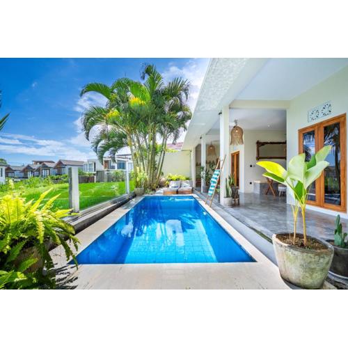 2 Bedroom Boho Style Villa with Private Pool & Stunning Paddy view, Canggu