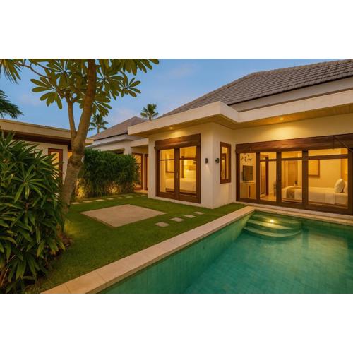 2 Br Villa in Seminyak with private Pool and Parking