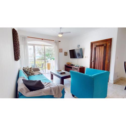 2 hab 2 baños vista y a pasos de la playa