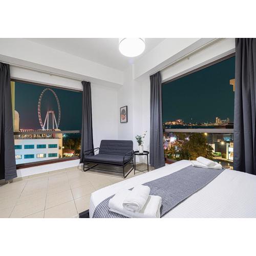 2 min walk to JBR Beach & Dubai Marina - Sea View