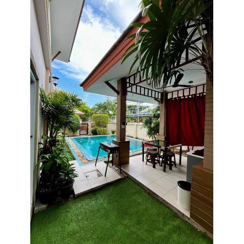 2 store villa with privet pool