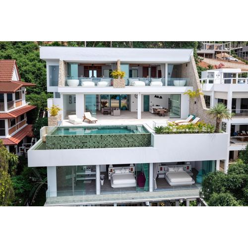 20% OFF ! 200 m to the Beach, 180° Amazing Seaview