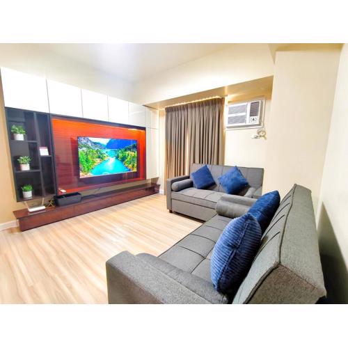 2606T4 Avida Riala IT Park 2 Bedroom Unit T4 55 Smart TV
