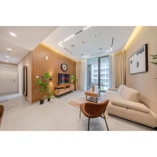 2BHK Private Apartment in Aljada Sharjah , 3 Washrooms , 3 Balconies