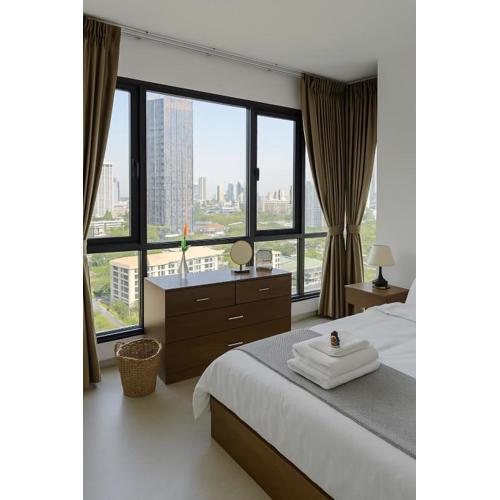 2BR 2BA Luxury Lifestyle 5min walk Thonglor BTS