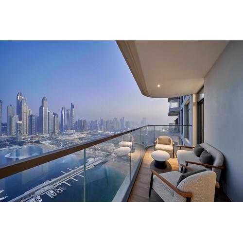 2BR Beachfront Apt with Stunning Dubai Marina View