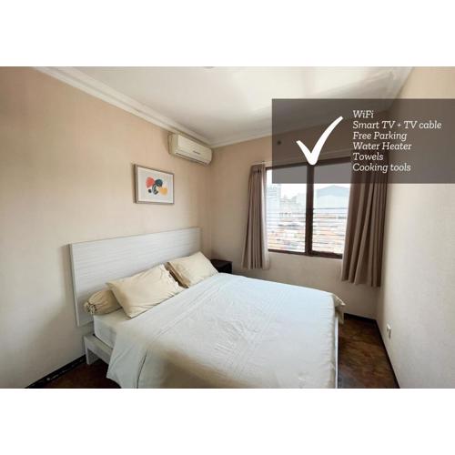 2BR Comfortable City Center