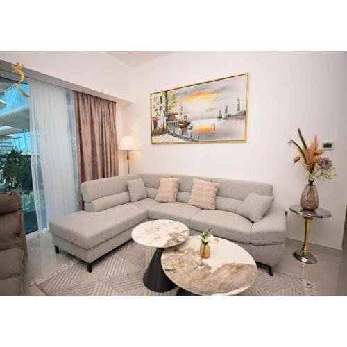 2BR Enchanted Hideaway in Al Raha - Pool, Gym, and Relaxing Stay Near Yas Island