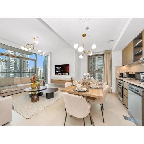 2BR-Fountain & Burj Khalifa View - Near Dubai Mall