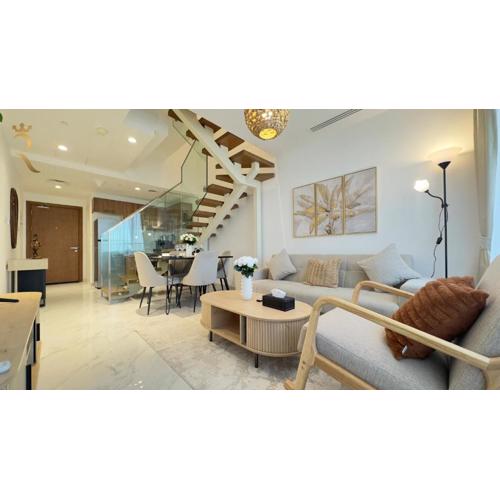 2BR Modern Poolside Stay in Masdar City