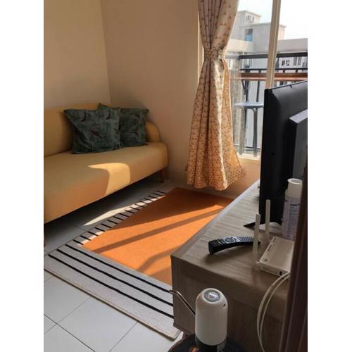 2BR Podomoro Golf View Cimanggis with Netflix near exit Toll Jagorawi