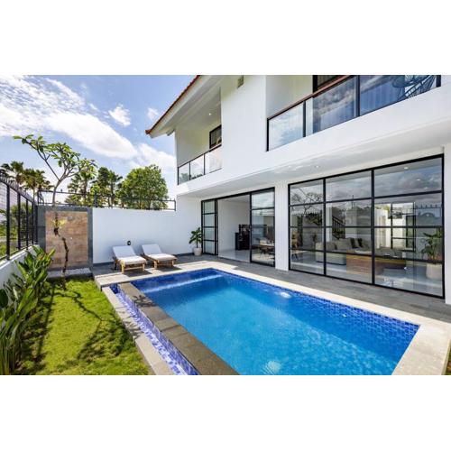 2BR Pool Villa Alba in Canggu, Rice field view