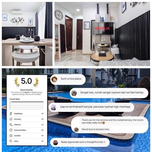 2BR Serviced Apartment at Vanya Park Asatti Garden BSD City