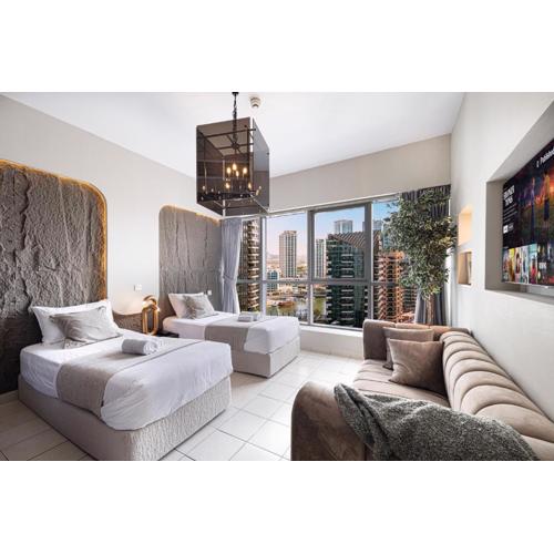 2BR Steps from JBR Beach