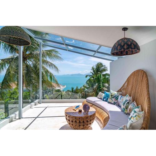 2br Tropical Villa Elisa Sea View Pool Breakfast