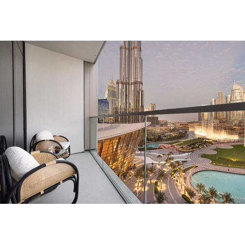 2BR Walk to Burj Mall & Opera Pool View