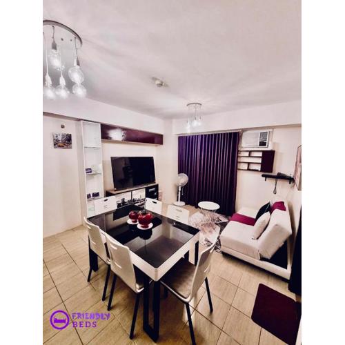 2BR with 2 balconies condo and Pool in Pasig