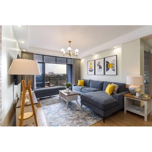 2BR With Lovely Views, Balcony, Gym&Pool