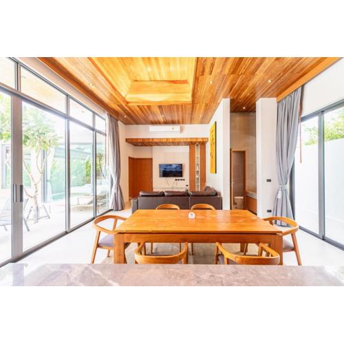 3 bedroom garden pool holiday villa