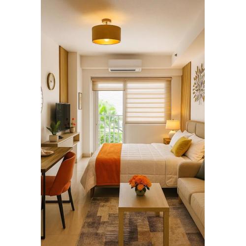 331D Near MOA and Airport Pool View Fast WiFi Balcony